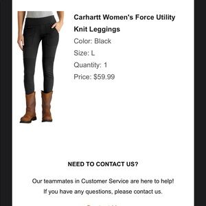 Cathartic women’s utility knot legging